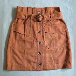 NWT Banana Republic Utility Midi Skirt with Belt (Size 4)